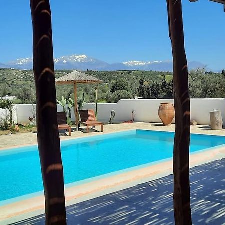 Villa Louloudia Stylish Luxury Villa With Private Pool Pitsidia Exterior photo
