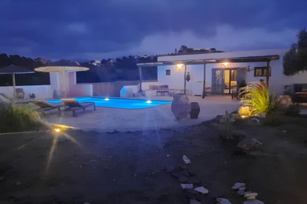 Villa Louloudia Stylish Luxury Villa With Private Pool Pitsidia Exterior photo